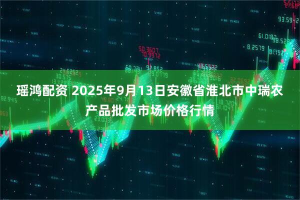 瑶鸿配资 2025年9月13日安徽省淮北市中瑞农产品批发市场价格行情