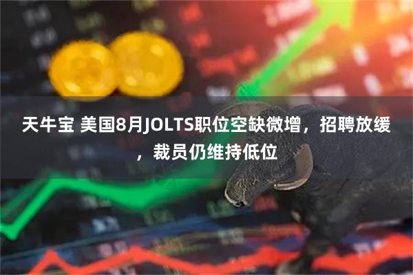 天牛宝 美国8月JOLTS职位空缺微增，招聘放缓，裁员仍维持低位